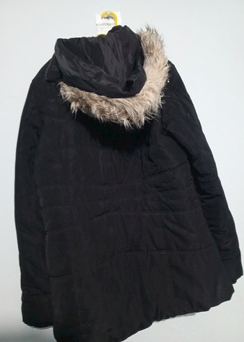 Kahverengi Kapüşonlu Kadın Parka 3 tanesi 1000 tl - Görsel 3