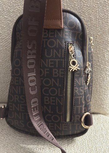 Kahverengi Deri Kadın Bel Çantası - Görsel 3