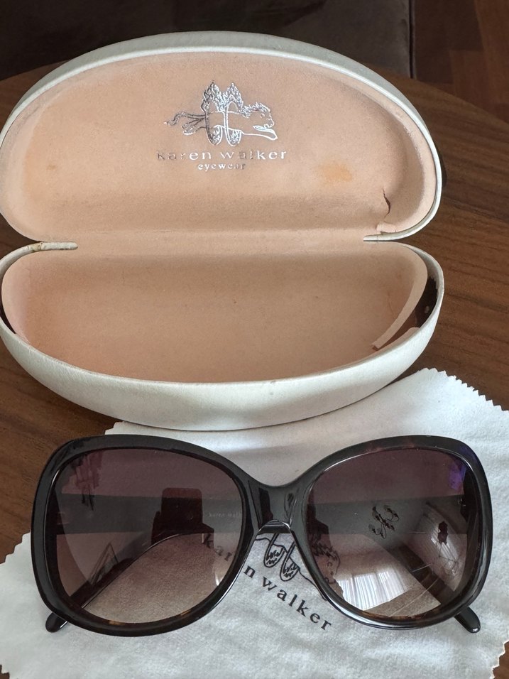 Karen walker bayan güneş gözlüğü - Görsel 3