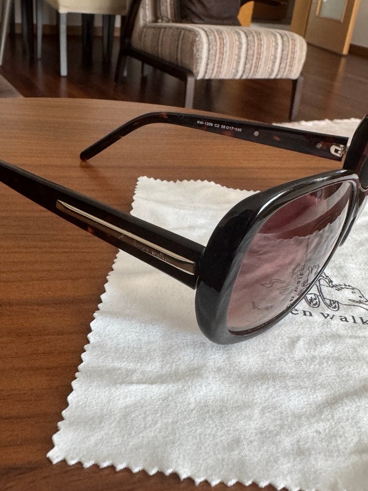 Karen walker bayan güneş gözlüğü - Görsel 5