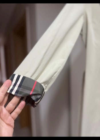 Armine Bej Kadın Klasik Uzun Trençkot - Görsel 2