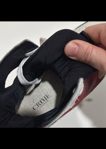 Kırmızı Renkli Bağcıklı bot - Görsel 5