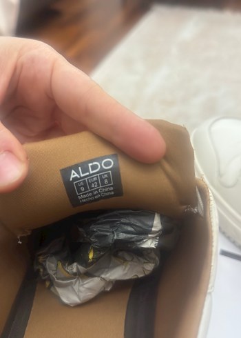 Aldo Beyaz Erkek Spor Ayakkabı Bağcığı - Görsel 5