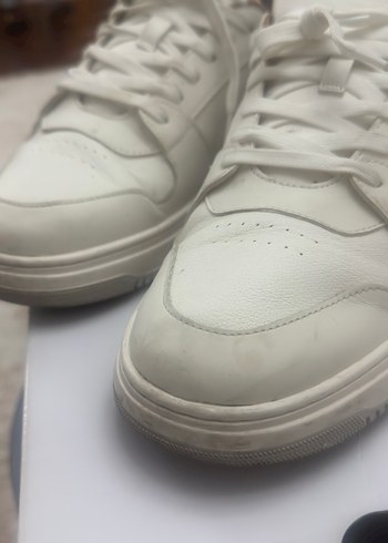 Aldo Beyaz Erkek Spor Ayakkabı Bağcığı - Görsel 2