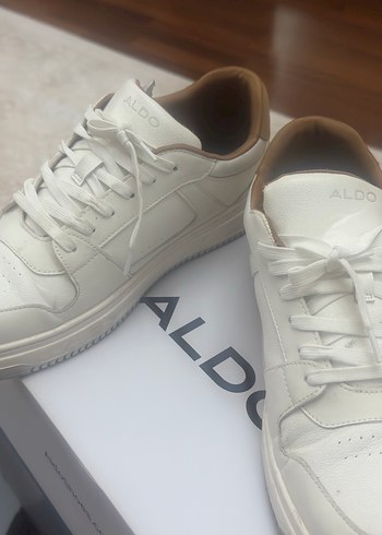 Aldo Beyaz Erkek Spor Ayakkabı Bağcığı - Görsel 6