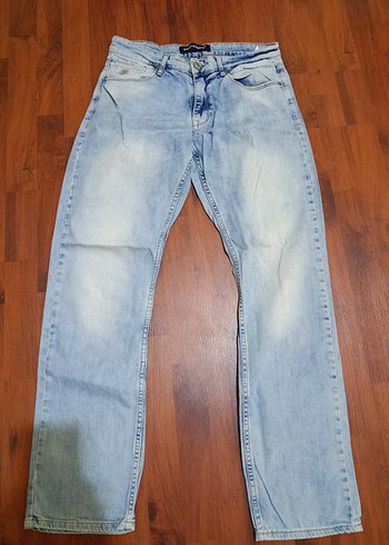 LC Waikiki Acik Mavi Yikamali Denim Jean