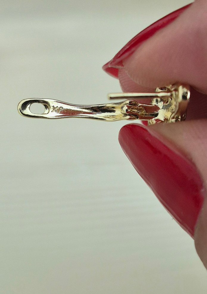 XUPING 14 K altın kaplama küpe - Görsel 5