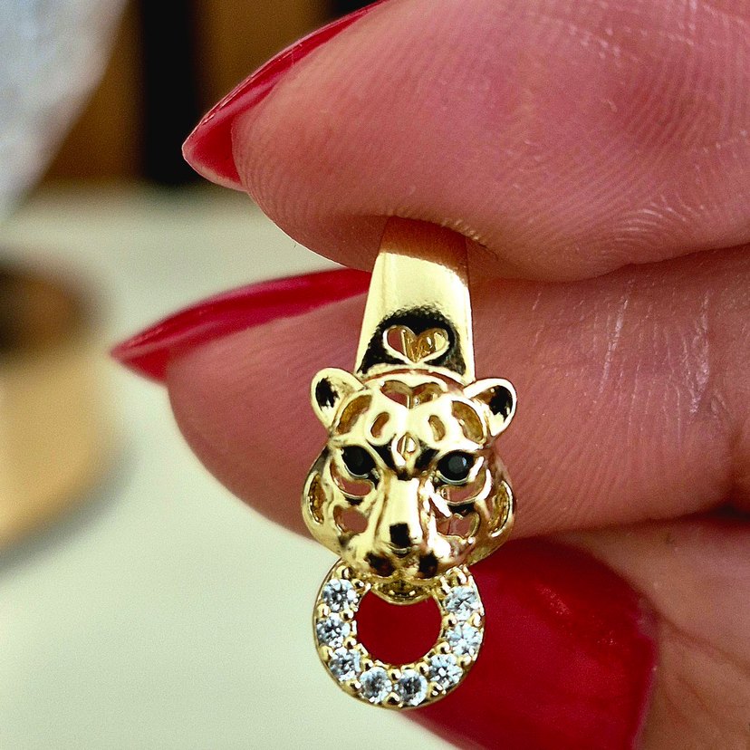 XUPING 14 K altın kaplama küpe - Görsel 3