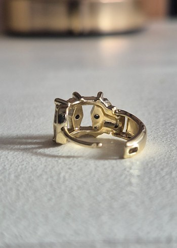 Xuping 14 K Altın Suyu Kaplama Çelik Küpe - Görsel 5