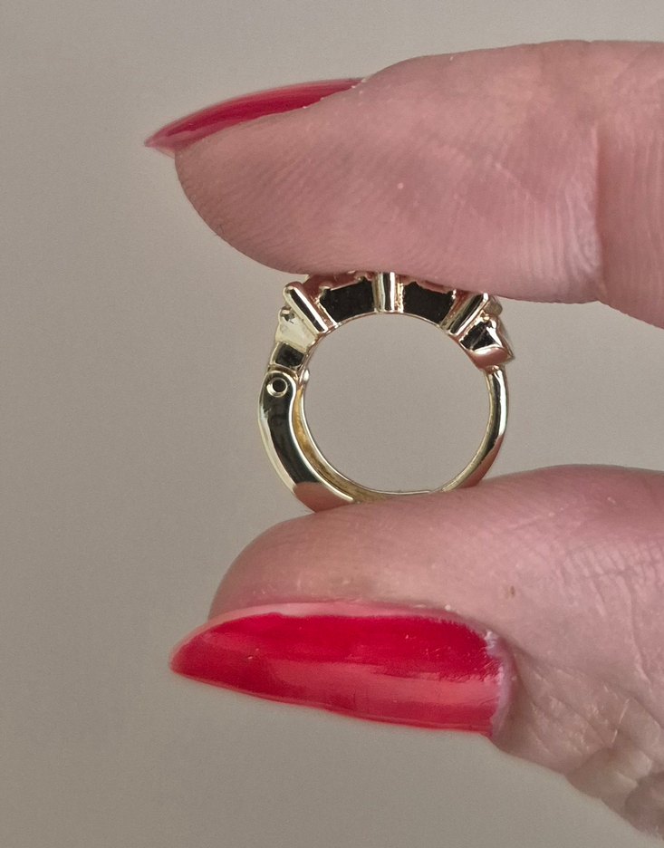 Xuping 14 K Altın Suyu Kaplama Çelik Küpe - Görsel 4