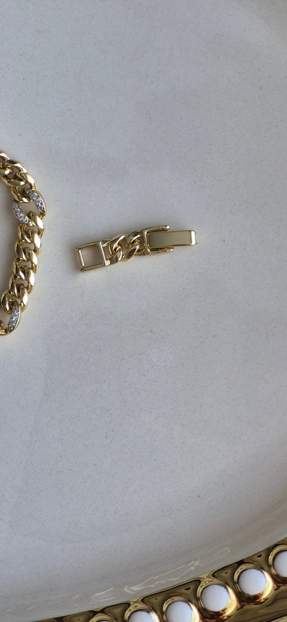 Xuping 14K Altın Suyu Kaplama taş detaylı bileklik - Görsel 2