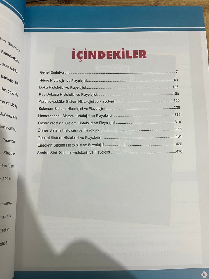 ProspekTUS Fizyoloji, Histoloji ve Embriyoloji Kitabı - Görsel 2