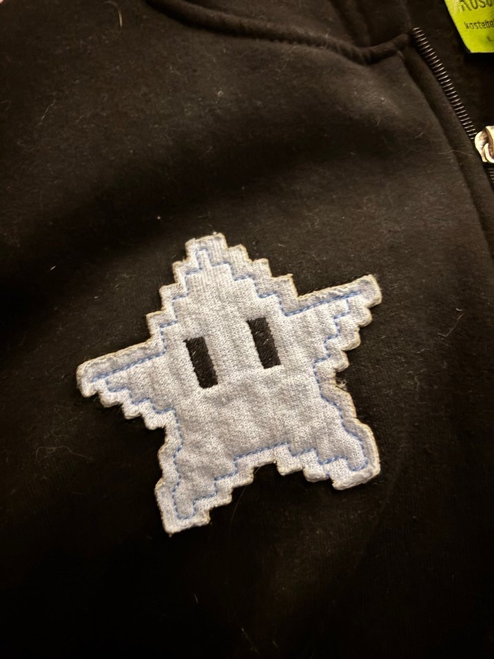 Nakışlı Fermuarlı Kapüşonlu Sweatshirt - Görsel 2