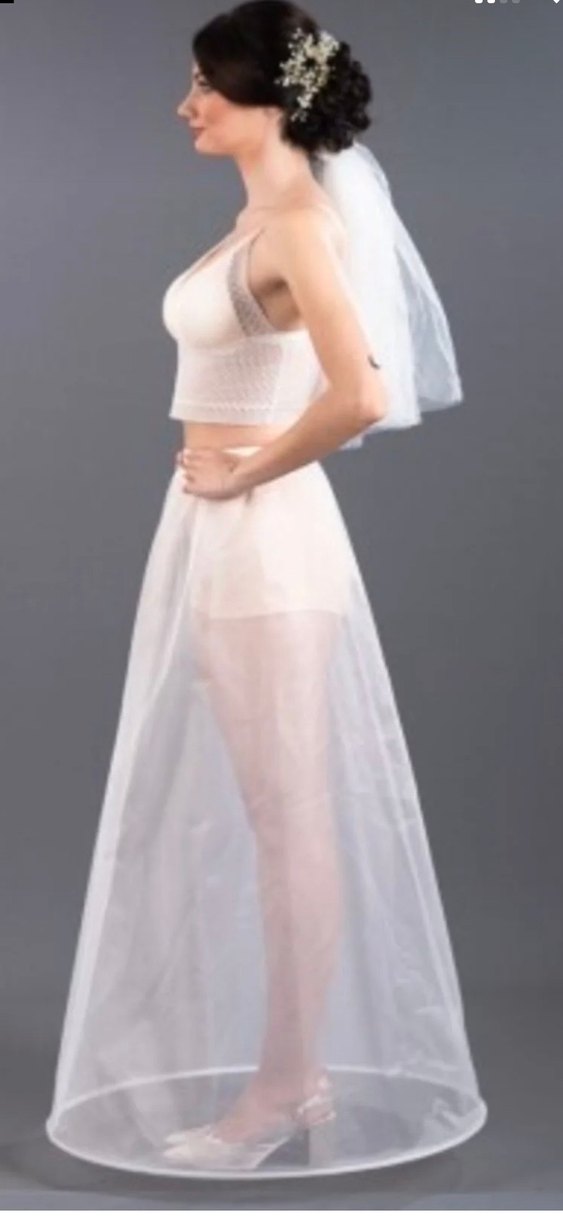 Beyaz Straplez Mini Gelinlik tarlatan yeni hiç kullanılmadı - Görsel 2