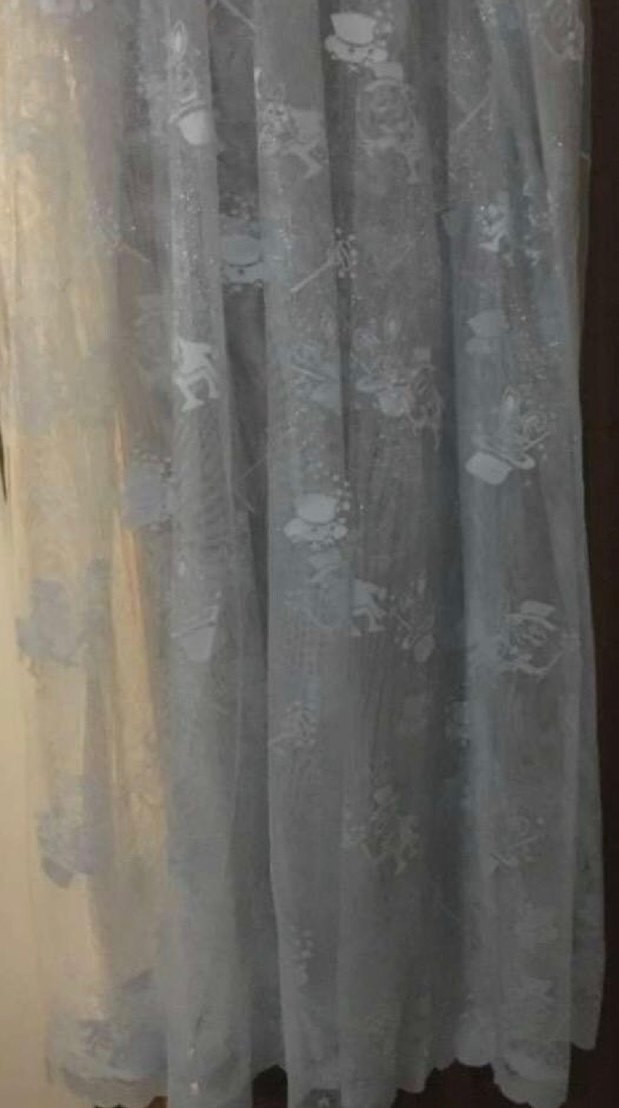 Çocuk Odası Bebe Mavi  Tül Perde - Görsel 4