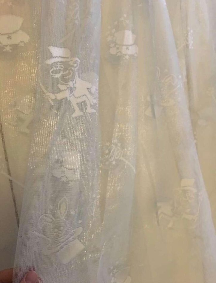 Çocuk Odası Bebe Mavi  Tül Perde - Görsel 3