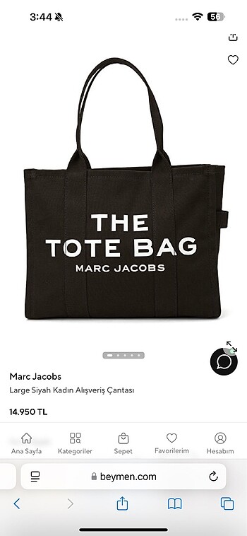 Marc Jacobs Tote bag large