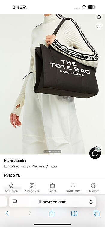 Marc Jacobs Marc Jacobs Tote bag large