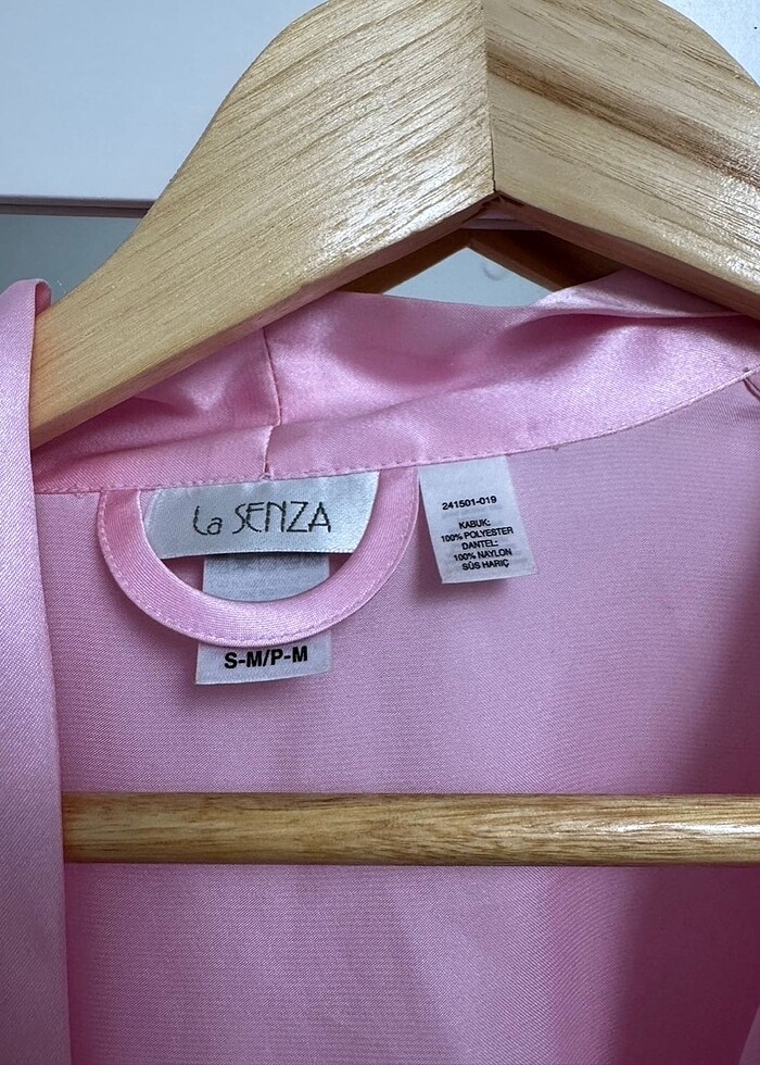 La senza saten sabahlık - Görsel 3