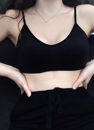 Urban Outfitters Siyah crop