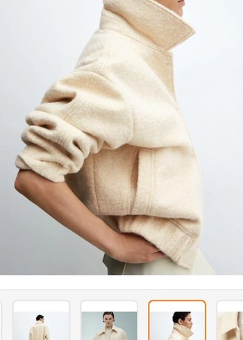 Mango bomber ceket - Görsel 4