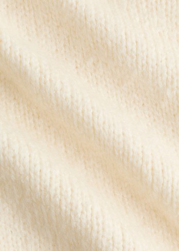 kapüşonlu ve fermuarlı triko üst - Görsel 4