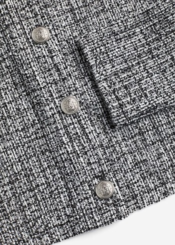 Tekstüre Hırka - Görsel 2