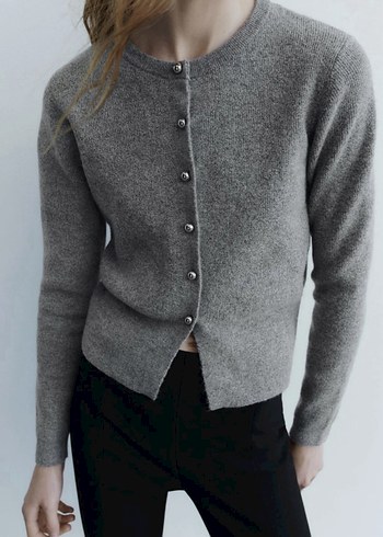 Zara Basic Hırka - Görsel 2