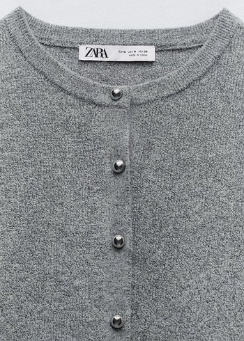 Zara Basic Hırka - Görsel 4