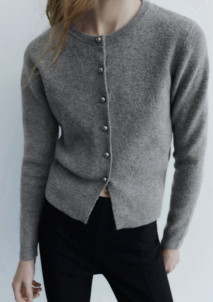 Zara Basic Hırka - Görsel 2