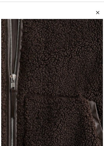 H&M peluş ceket - Görsel 2