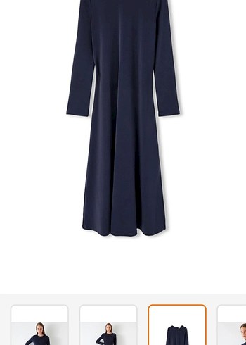 ipekyol uzun kollu midi elbise - Görsel 5