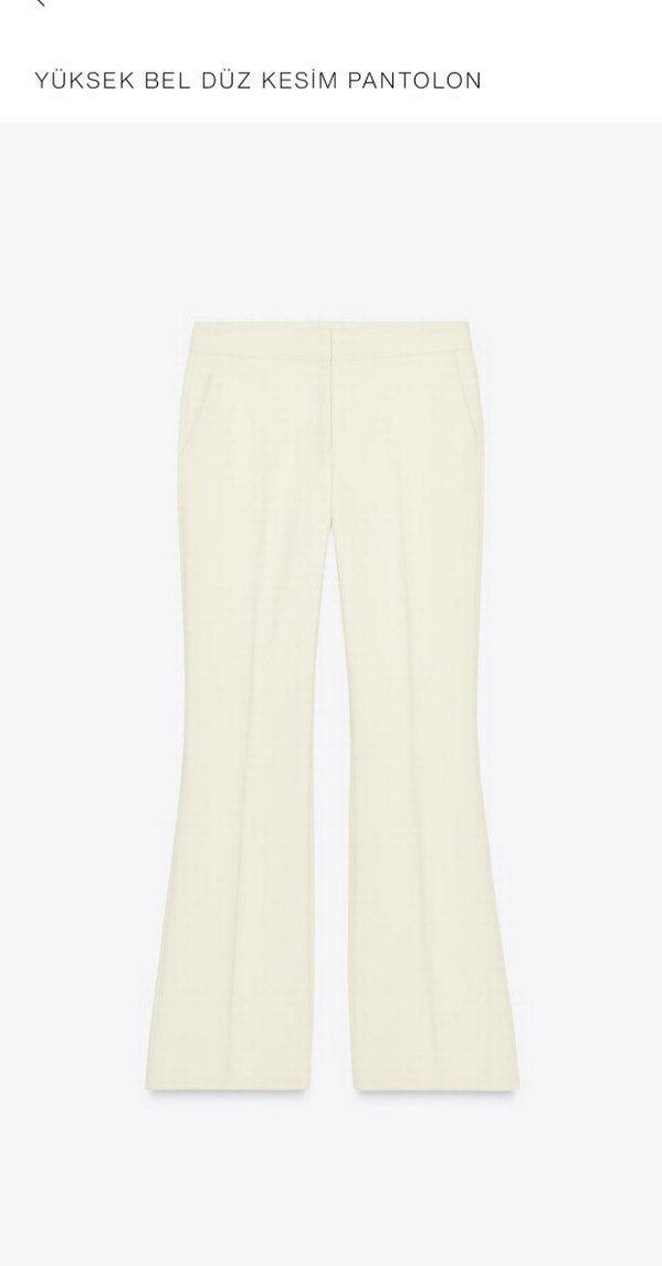 Zara Beyaz Kemerli Blazer Takım Viral - Görsel 3