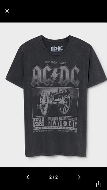 Acdc tshırt