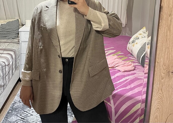 xxl Beden HM oversıze blazer ceket