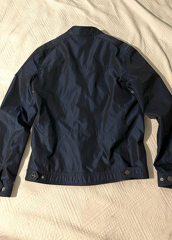 Mavi Fermuarlı Erkek Spor Ceket - Görsel 2