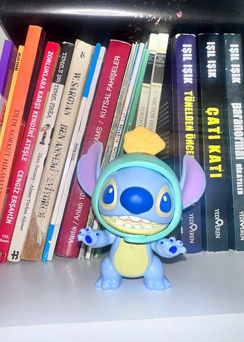 Renkli Mavi Stitch Animasyon Figürü - Görsel 2