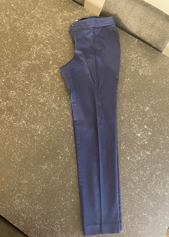 İPEKYOL Kadın Mavi Kumaş Pantolon - Görsel 3