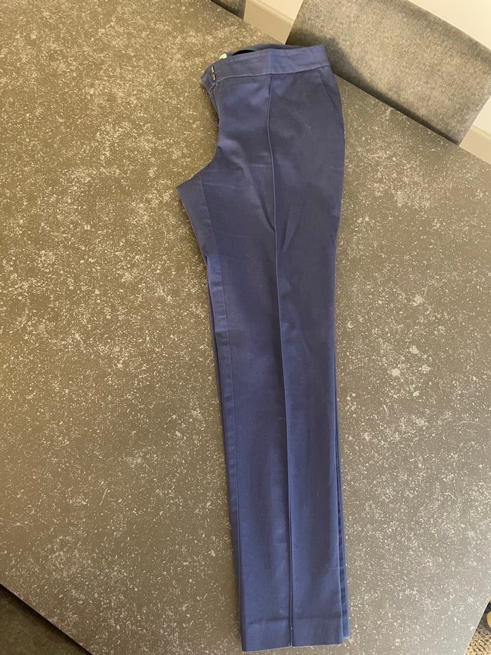 İPEKYOL Kadın Mavi Kumaş Pantolon - Görsel 3