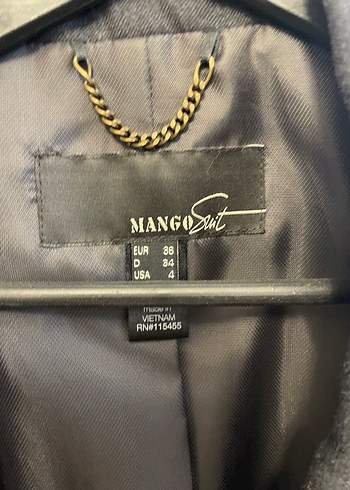 Mango Gri Kadın Blazer - Görsel 2