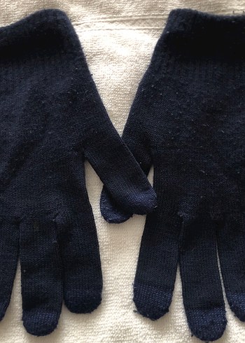 Bordo Kadın Triko Eldiven - Görsel 2