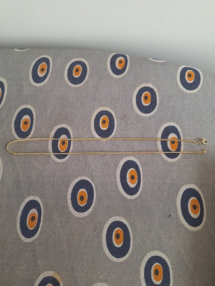 Uzun Zincir Detaylı Yılan Desenli Kadın Kolye - Görsel 2