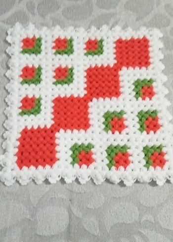 Renkli El Örgüsü Banyo Süngeri - Görsel 3