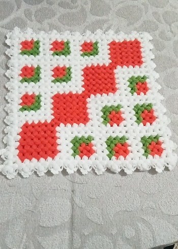 Renkli El Örgüsü Banyo Süngeri - Görsel 2