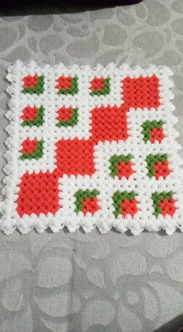 Renkli El Örgüsü Banyo Süngeri - Görsel 4