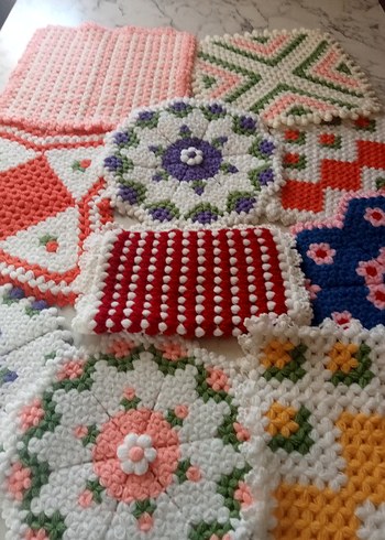 Renkli Çoklu Banyo lifleri çeyizlik lifler - Görsel 2