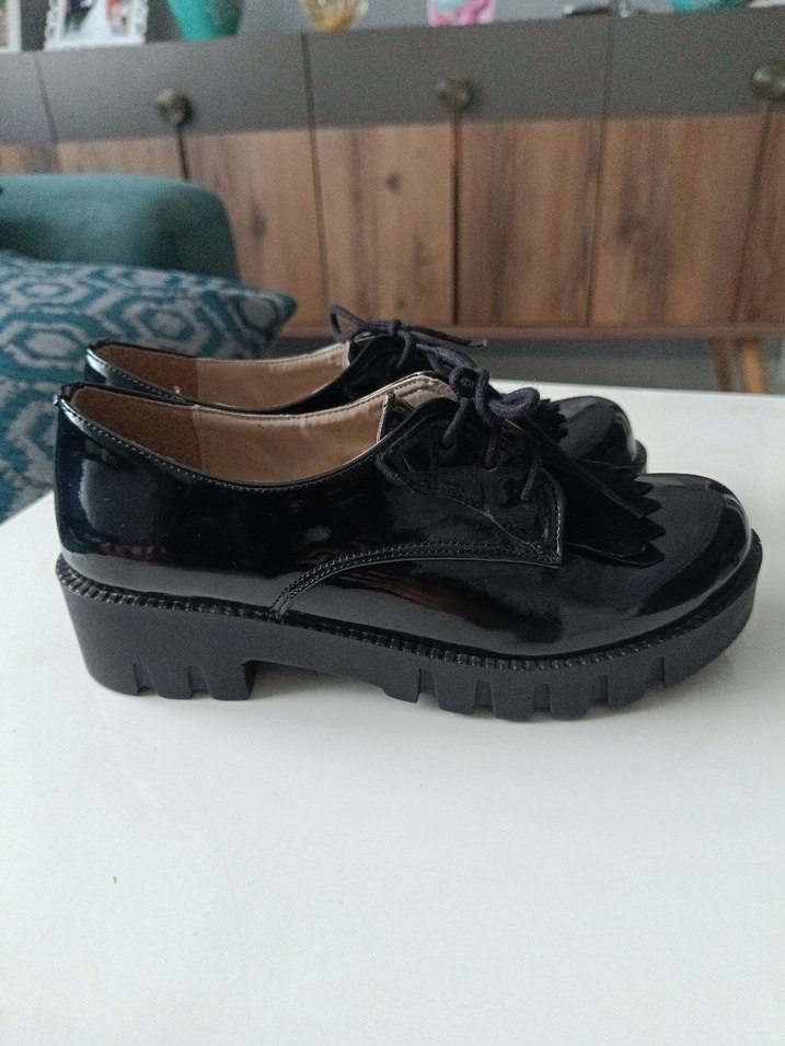 Siyah Erkek Çocuk Özel Gün Ayakkabısı - Görsel 2