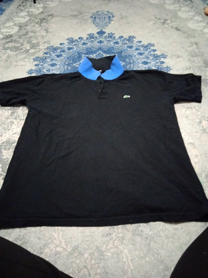 Lacoste Erkek Mavi Uzun Kollu Polo Tişört - Görsel 3