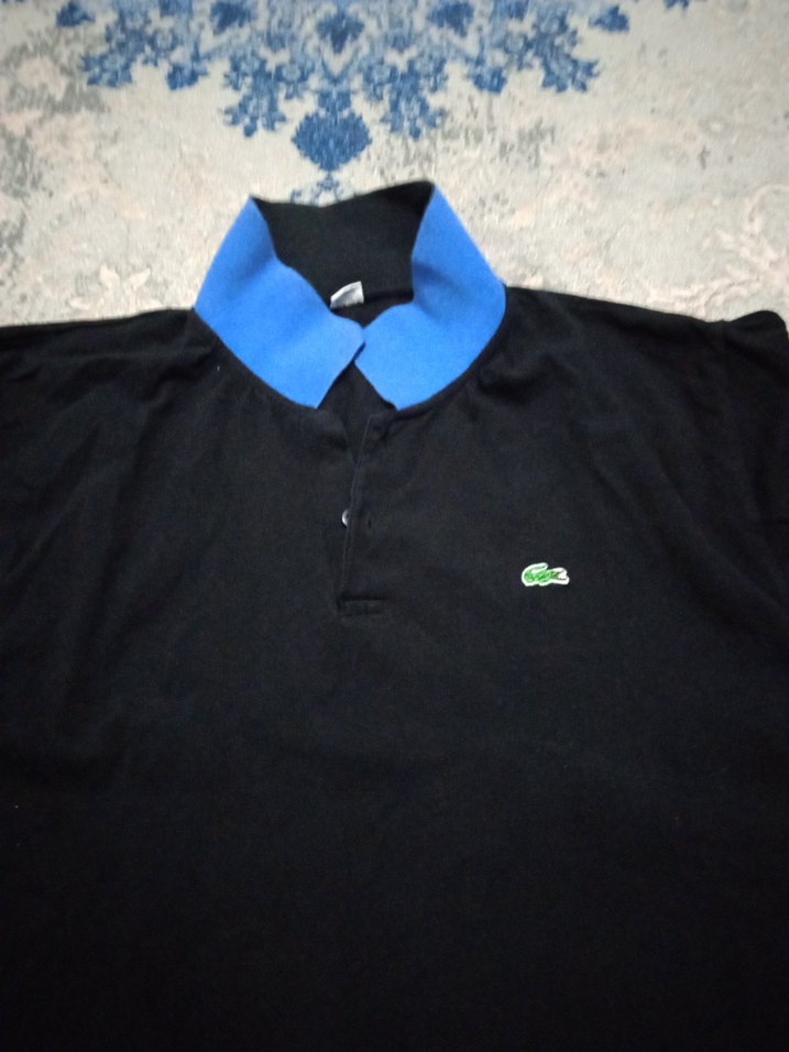 Lacoste Erkek Mavi Uzun Kollu Polo Tişört - Görsel 2