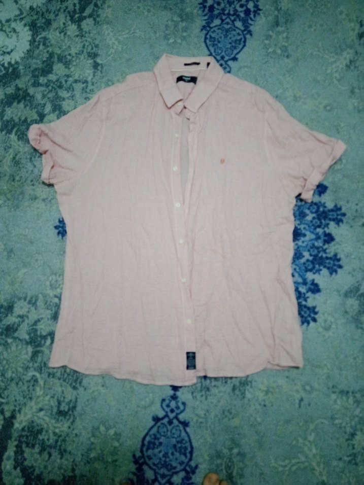 Mavi Erkek Kırmızı Gömlek Uzun Kollu - Görsel 2